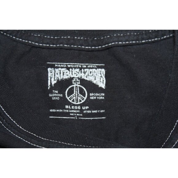 Flatbush Zombies Flat Zom Bush Bies T-Shirt FBZ Mens Large Adult T-shirt - Picture 4 of 5